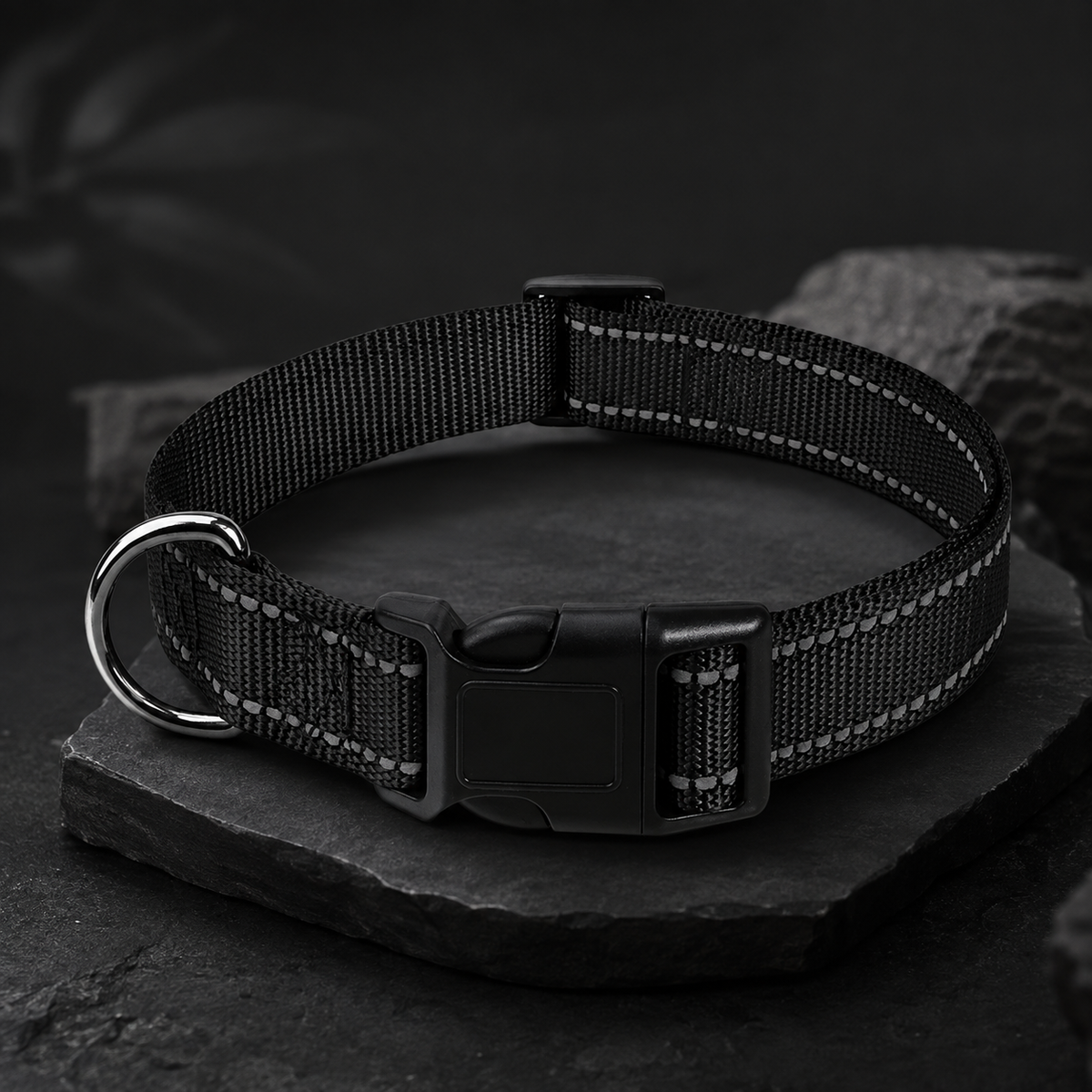 Collier réfléchissant réglable pour chien
