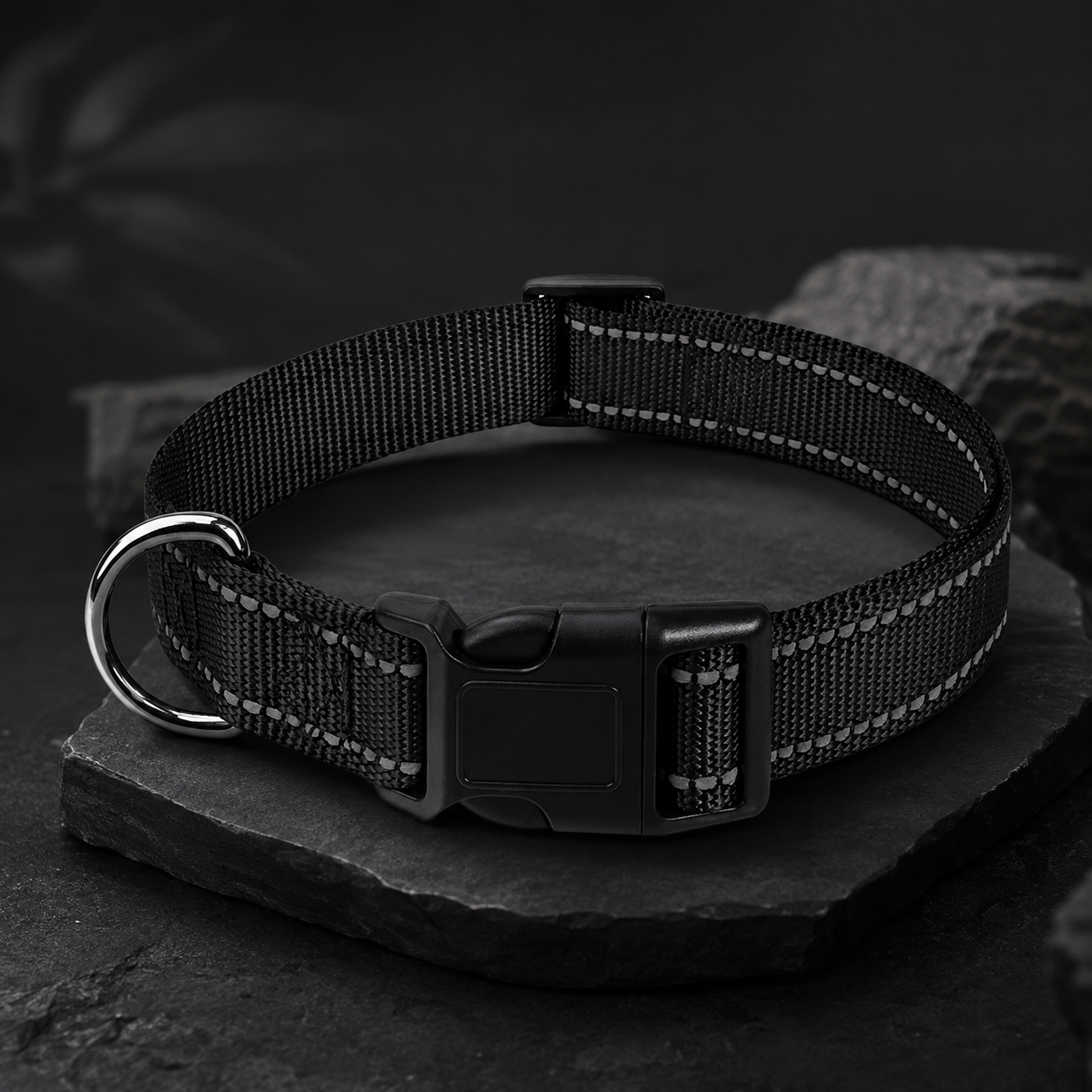 Collier réfléchissant réglable pour chien