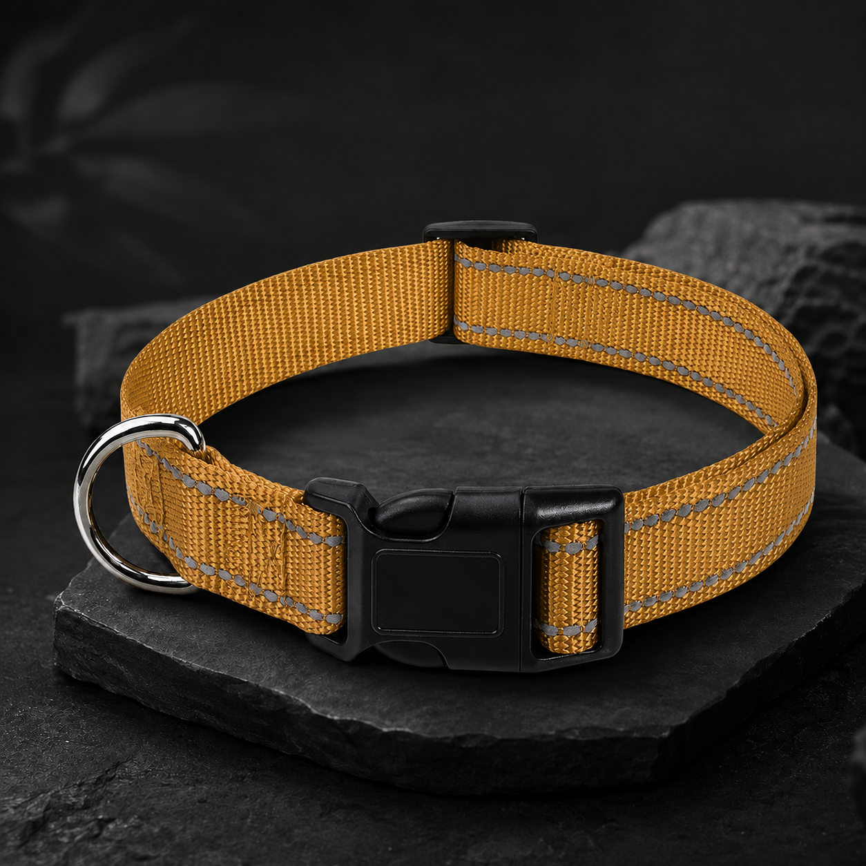 Collier réfléchissant réglable pour chien