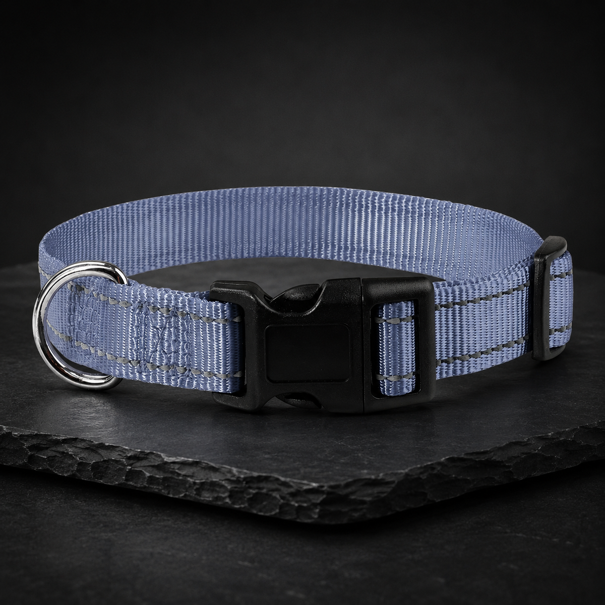 Collier réfléchissant réglable pour chien