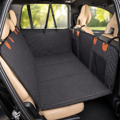 Housse Woufy Drive Pro™ -  Protection intégrale rigide de banquette pour chien